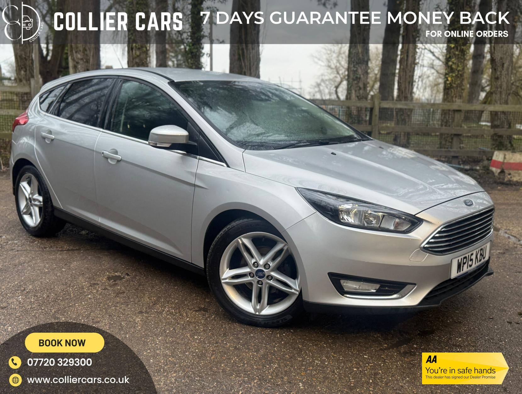 Ford Focus 1.0T EcoBoost Titanium Hatchback 5dr Petrol Manual Euro 6 (s/s) (125 ps)