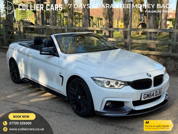 BMW 4 Series 2.0 420d M Sport Convertible 2dr Diesel Auto Euro 6 (s/s) (184 ps)