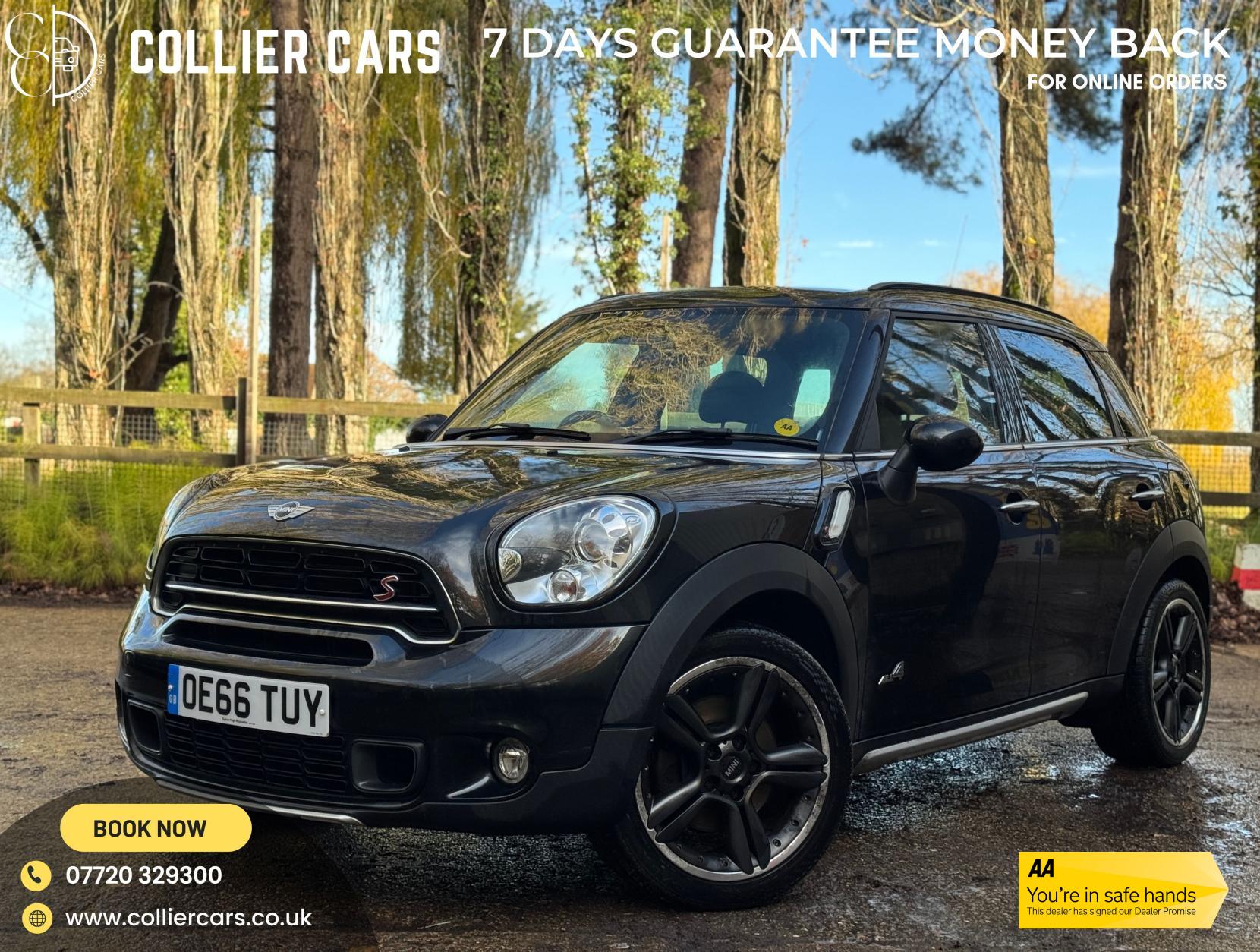 MINI Countryman 1.6 Cooper S SUV 5dr Petrol Manual ALL4 Euro 5 (s/s) (184 ps)