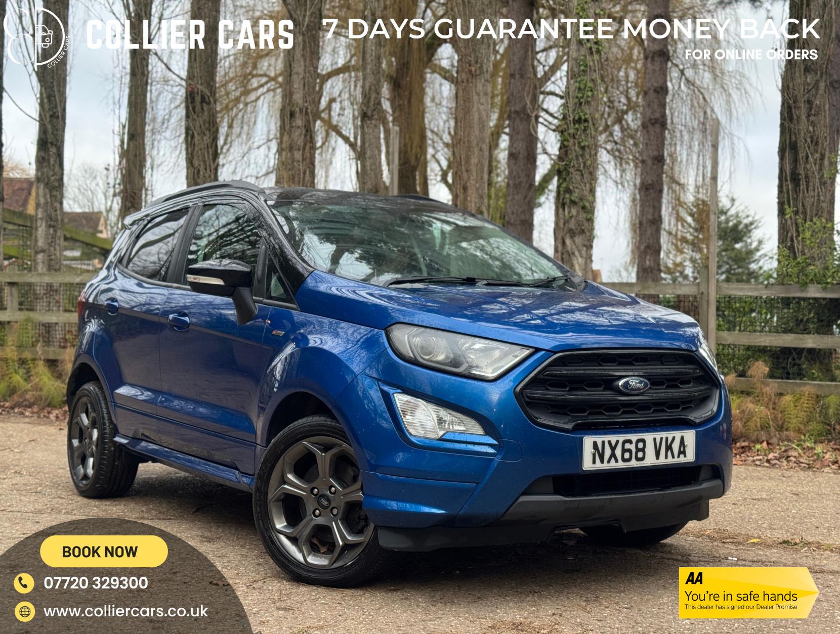 Ford EcoSport 1.0T EcoBoost ST-Line SUV 5dr Petrol Manual Euro 6 (s/s) (125 ps)