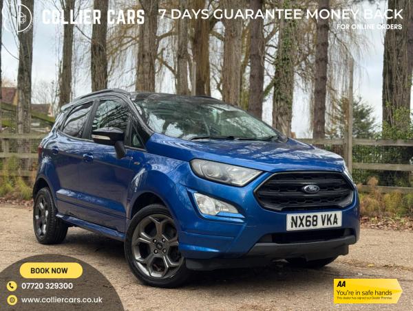 Ford EcoSport 1.0T EcoBoost ST-Line SUV 5dr Petrol Manual Euro 6 (s/s) (125 ps)