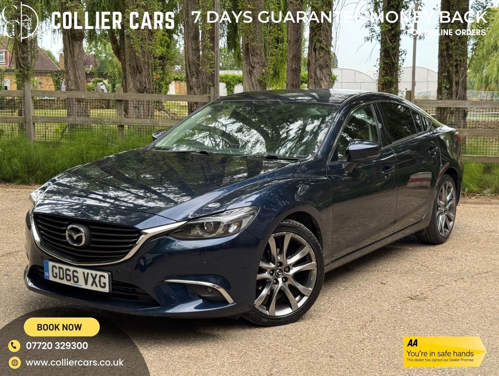 Mazda Mazda6 2.2 SKYACTIV-D Sport Nav Saloon 4dr Diesel Auto Euro 6 (s/s) (175 ps)