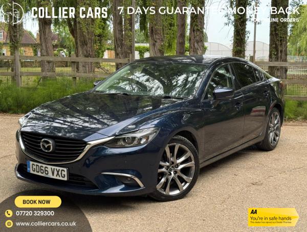 Mazda Mazda6 2.2 SKYACTIV-D Sport Nav Saloon 4dr Diesel Auto Euro 6 (s/s) (175 ps)