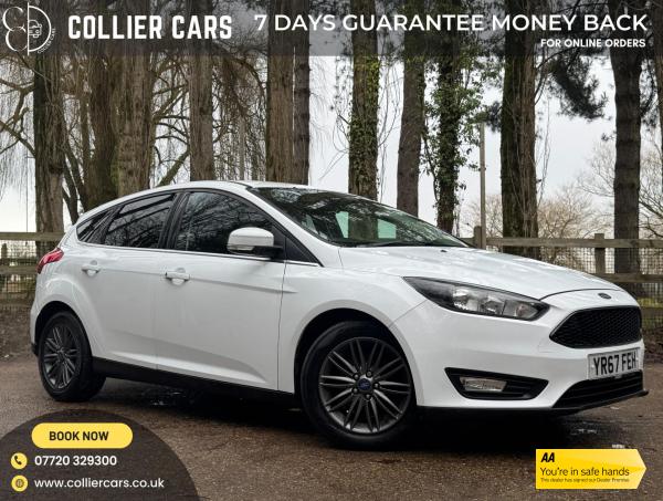 Ford Focus 1.0T EcoBoost Zetec Edition Hatchback 5dr Petrol Manual Euro 6 (s/s) (125 ps)