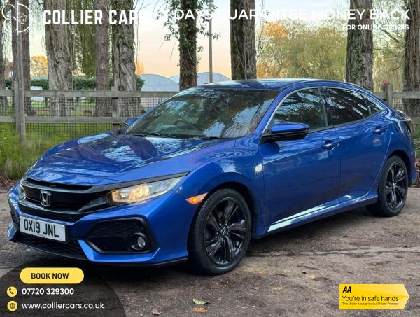 Honda Civic 1.0 VTEC Turbo SR Hatchback 5dr Petrol CVT Euro 6 (s/s) (126 ps)