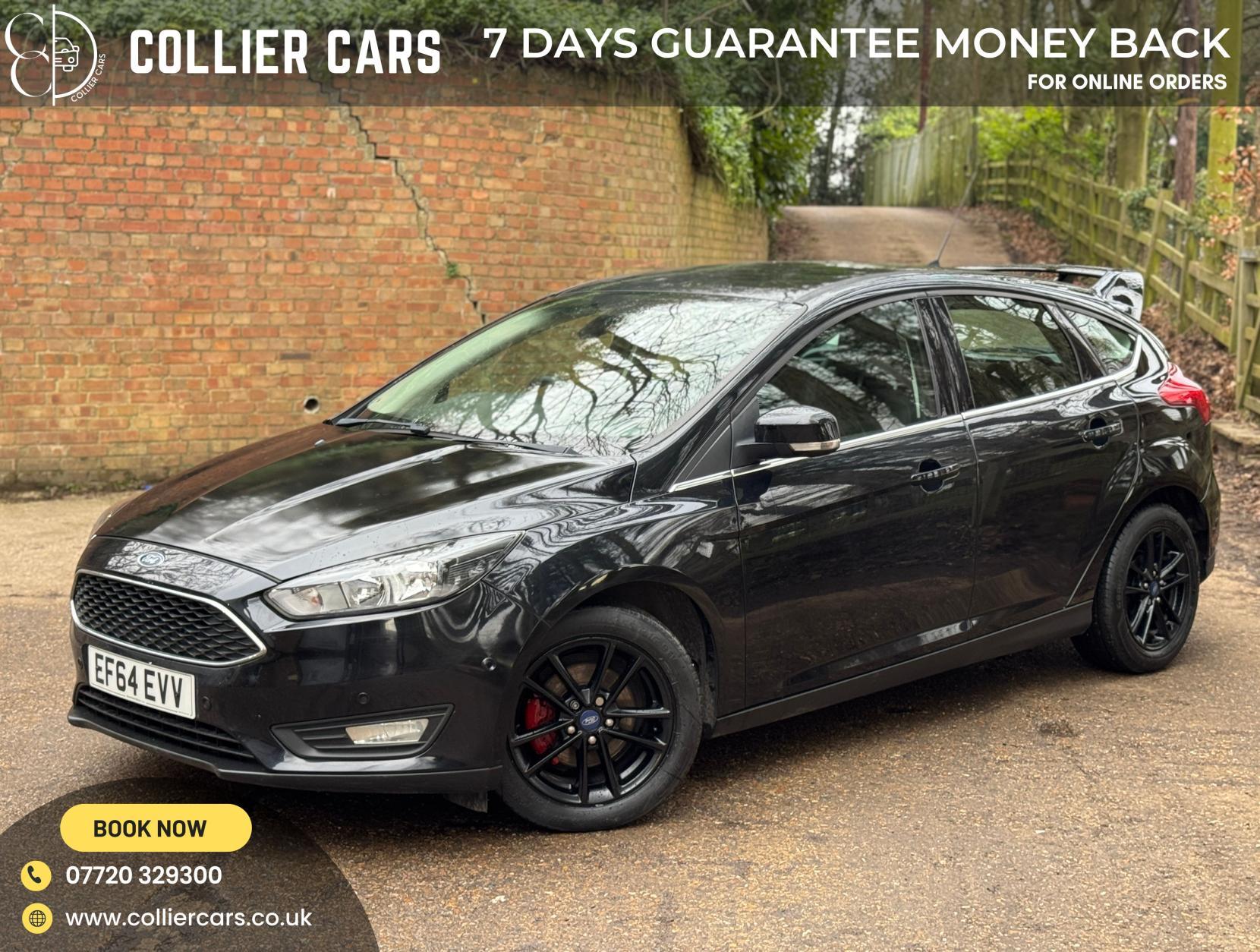 Ford Focus 1.0T EcoBoost Zetec Hatchback 5dr Petrol Manual Euro 6 (s/s) (100 ps)