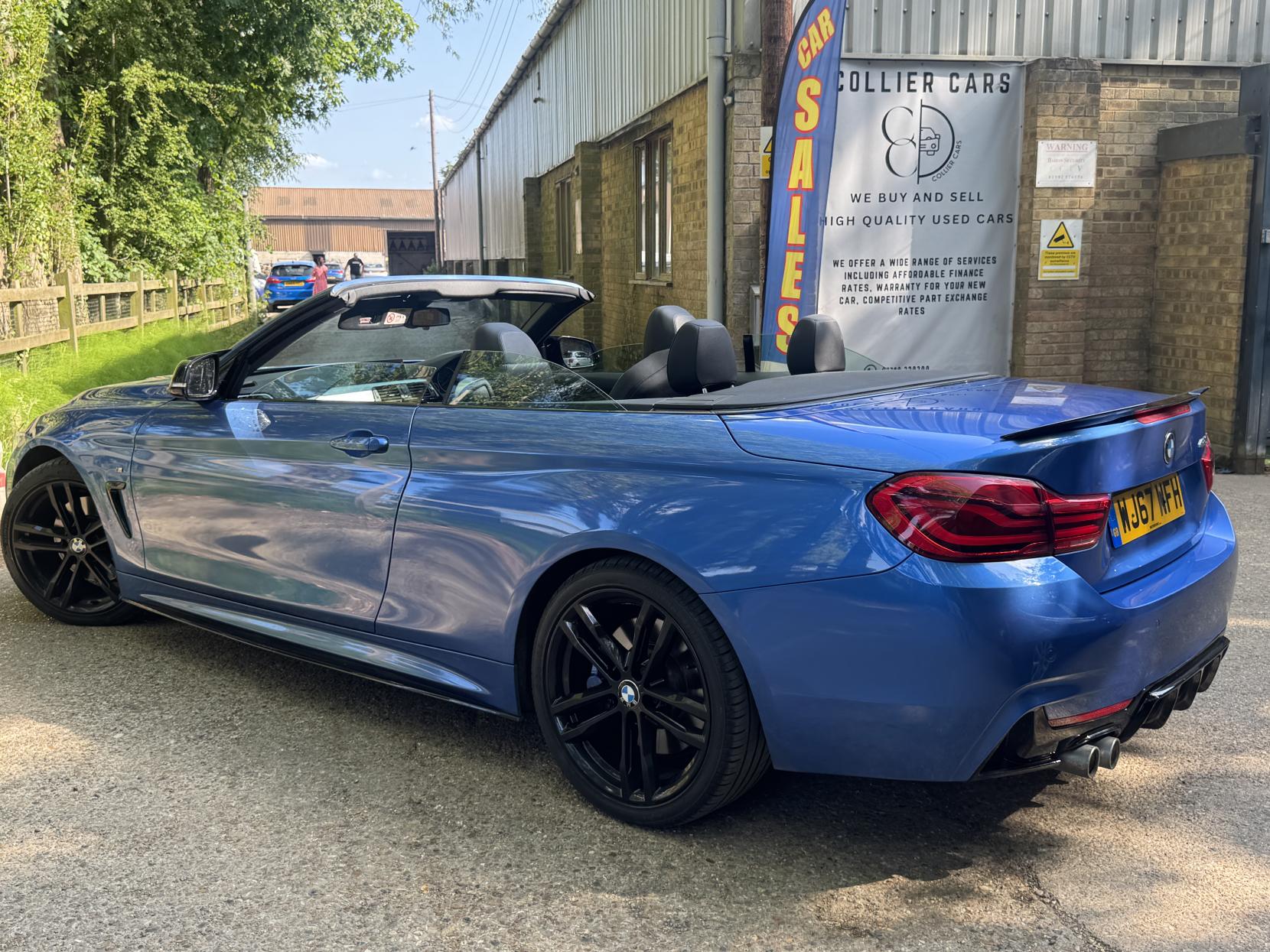 BMW 4 Series 2.0 420d M Sport Convertible 2dr Diesel Auto Euro 6 (s/s) (190 ps)