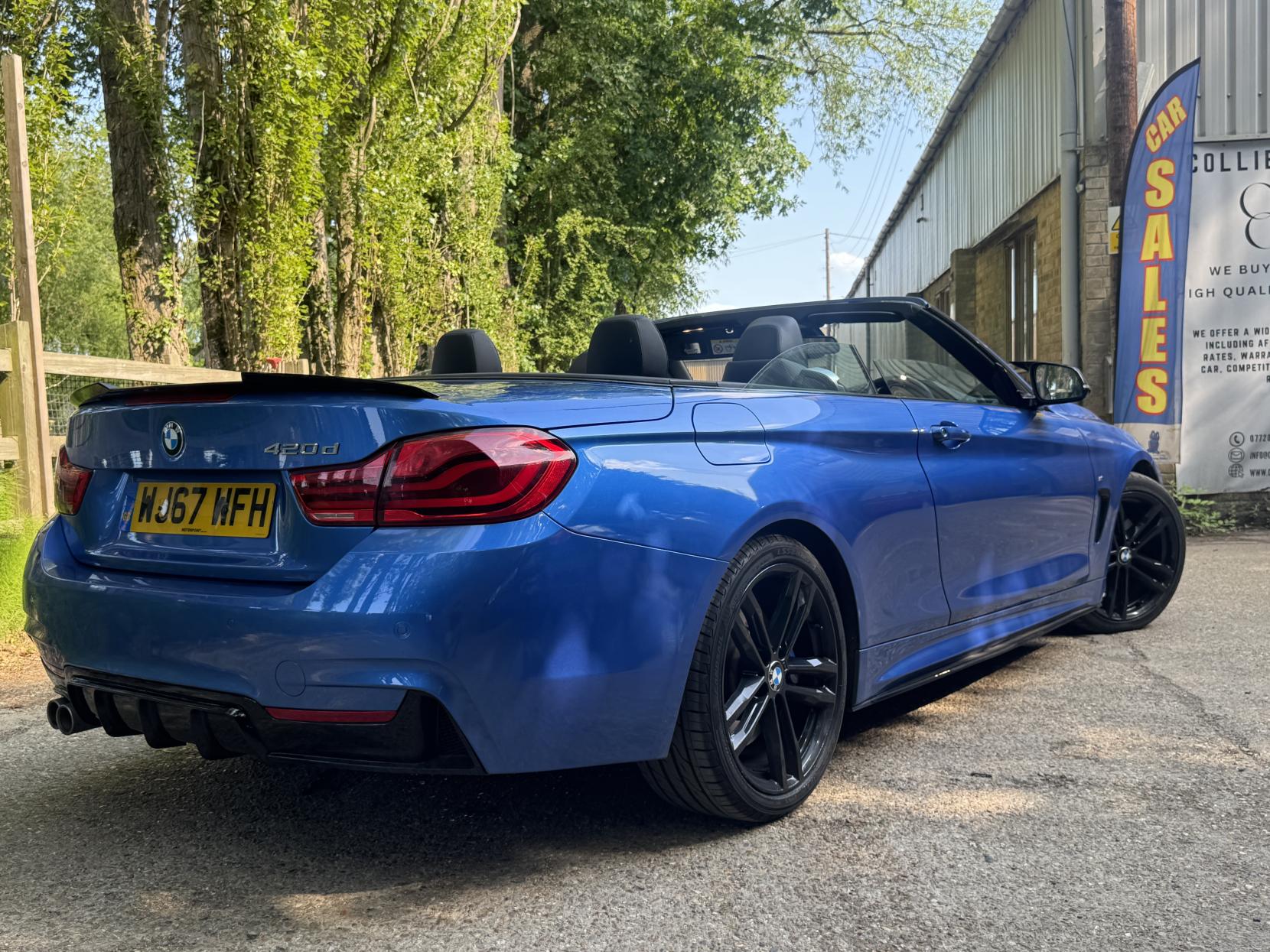 BMW 4 Series 2.0 420d M Sport Convertible 2dr Diesel Auto Euro 6 (s/s) (190 ps)