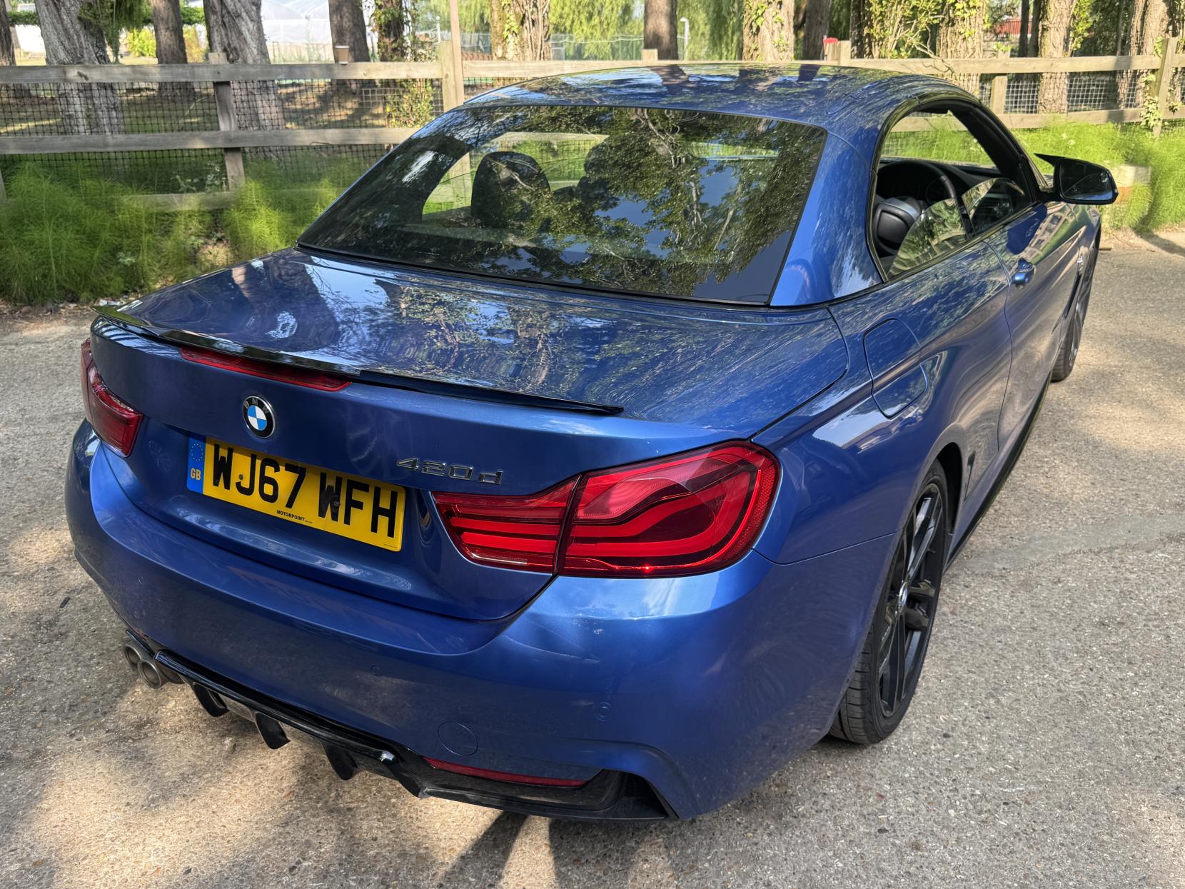 BMW 4 Series 2.0 420d M Sport Convertible 2dr Diesel Auto Euro 6 (s/s) (190 ps)