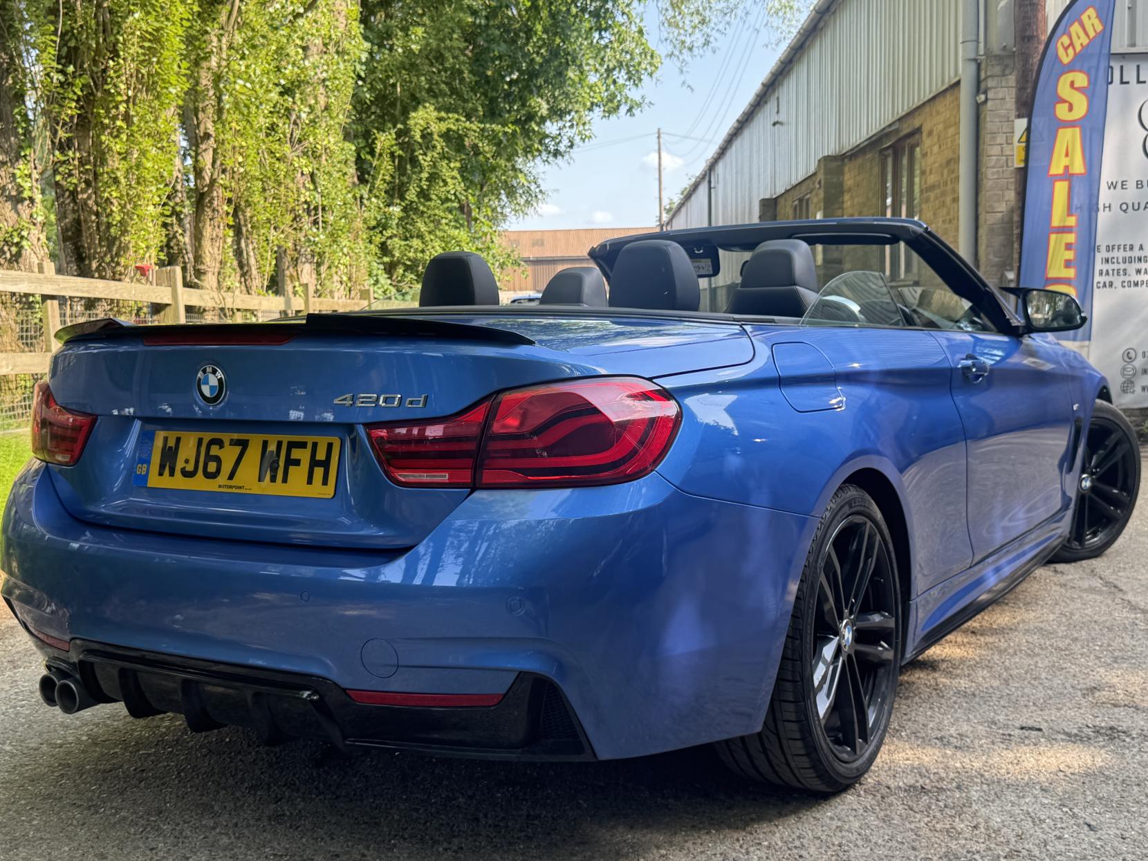 BMW 4 Series 2.0 420d M Sport Convertible 2dr Diesel Auto Euro 6 (s/s) (190 ps)