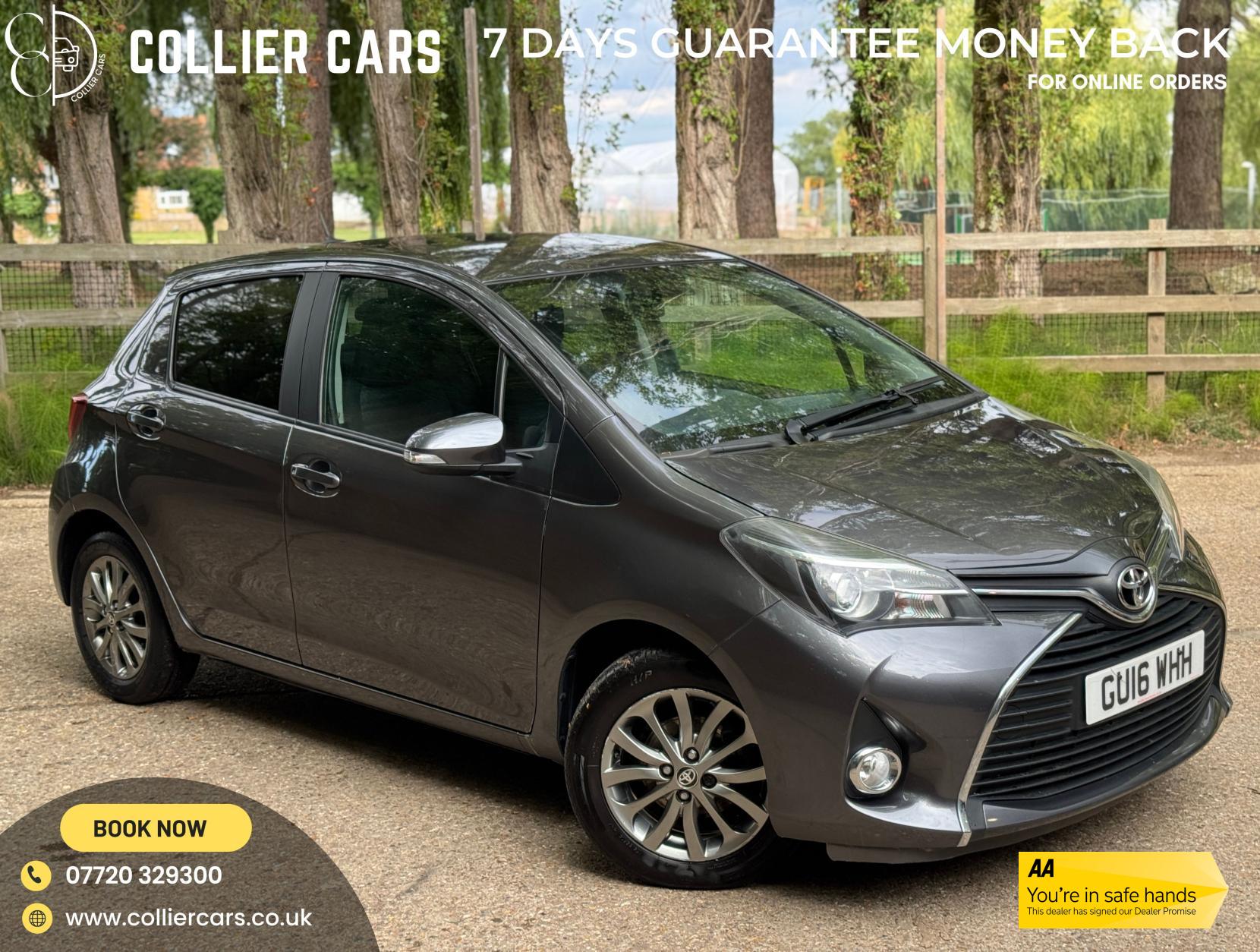 Toyota Yaris 1.33 Dual VVT-i Icon Hatchback 5dr Petrol Manual Euro 6 (99 ps)