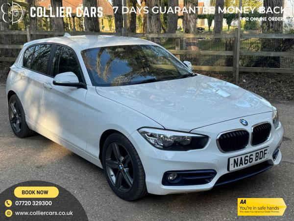 BMW 1 Series 1.5 118i Sport Hatchback 5dr Petrol Manual Euro 6 (s/s) (136 ps)