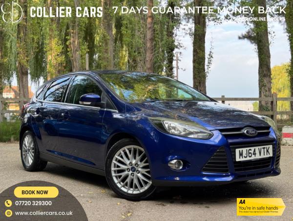 Ford Focus 1.0T EcoBoost Zetec Navigator Hatchback 5dr Petrol Manual Euro 5 (s/s) (100 ps)