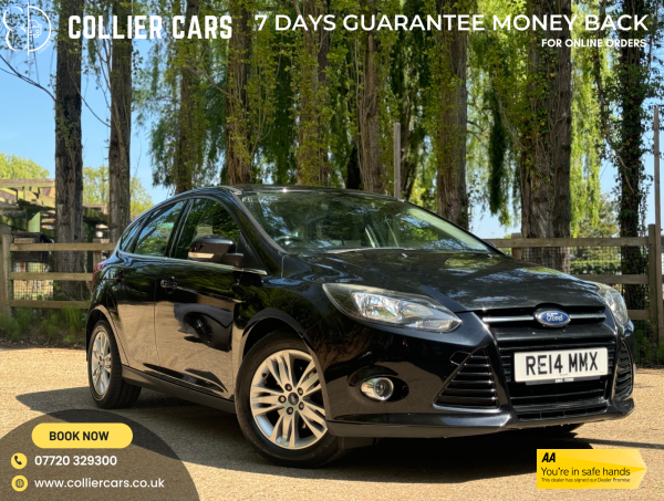 Ford Focus 1.0T EcoBoost Titanium Navigator Hatchback 5dr Petrol Manual Euro 5 (s/s) (125 ps)