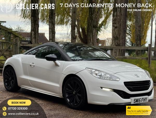 Peugeot RCZ 1.6 THP Sport Coupe 2dr Petrol Manual Euro 5 (156 ps)