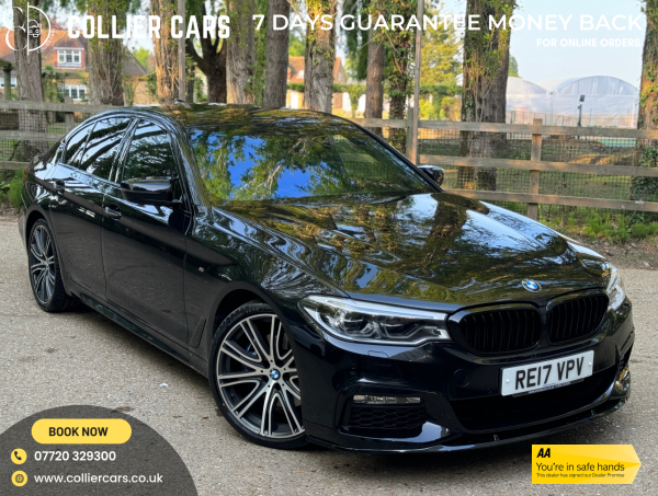 BMW 5 Series 2.0 530i M Sport Saloon 4dr Petrol Auto Euro 6 (s/s) (252 ps)