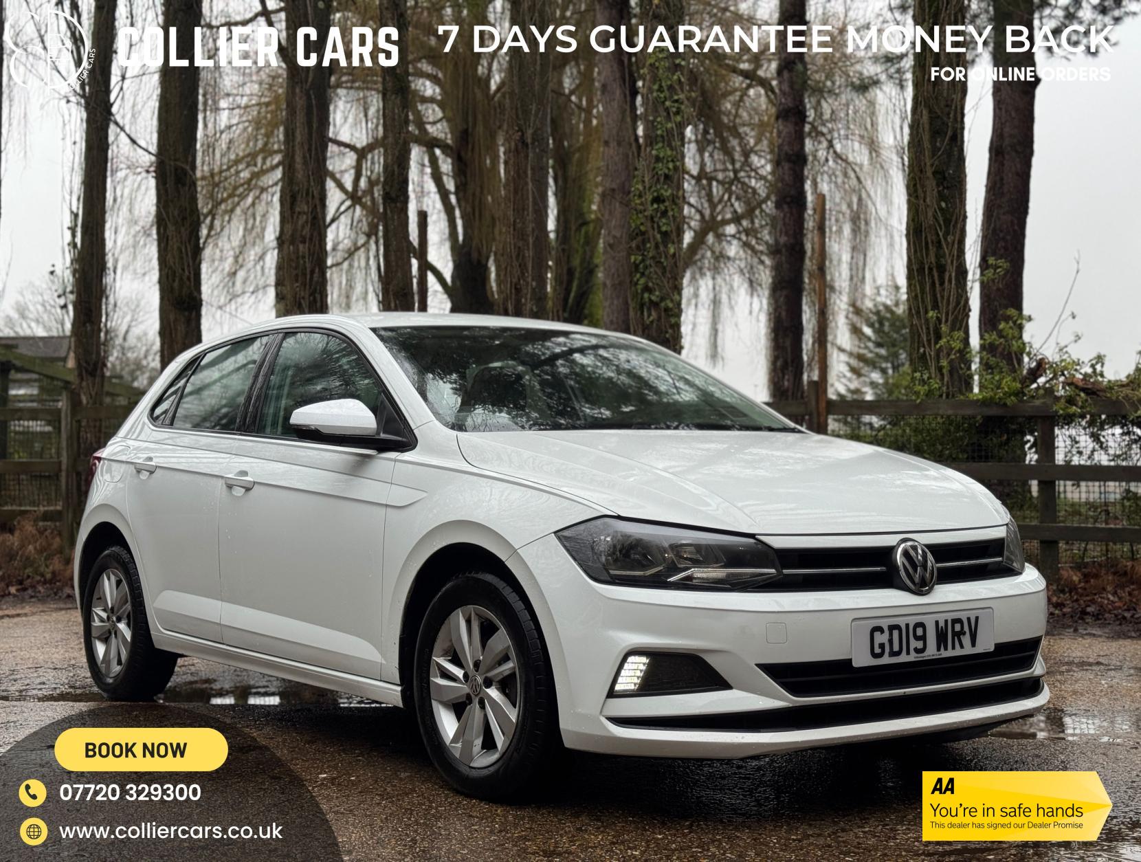 Volkswagen Polo 1.0 TSI GPF SE Hatchback 5dr Petrol Manual Euro 6 (s/s) (95 ps)