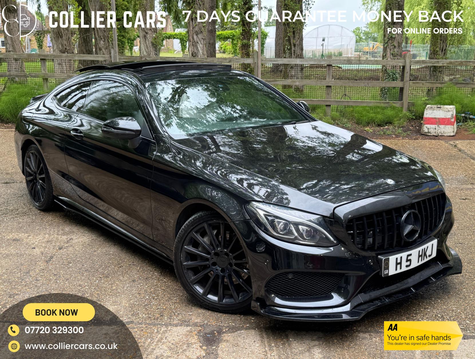 Mercedes-Benz C Class 2.0 C300 AMG Line (Premium Plus) Coupe 2dr Petrol 7G-Tronic+ Euro 6 (s/s) (245 ps)
