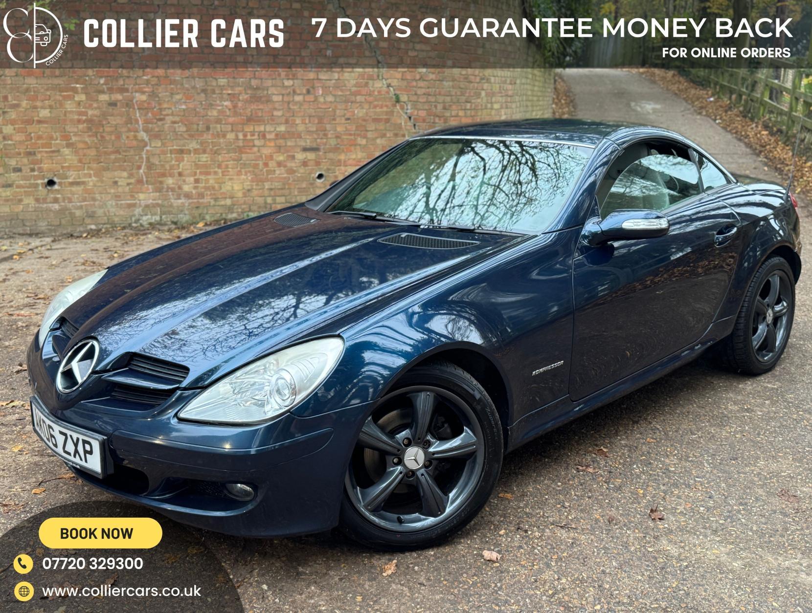 Mercedes-Benz SLK 1.8 SLK200 Kompressor Convertible 2dr Petrol Automatic (211 g/km, 163 bhp)