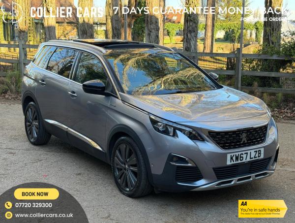 Peugeot 5008 1.2 PureTech GT Line SUV 5dr Petrol Manual Euro 6 (s/s) (130 ps)