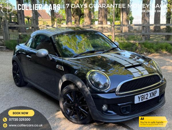 MINI Coupe 1.6 Cooper S Coupe 2dr Petrol Manual Euro 5 (s/s) (184 ps)