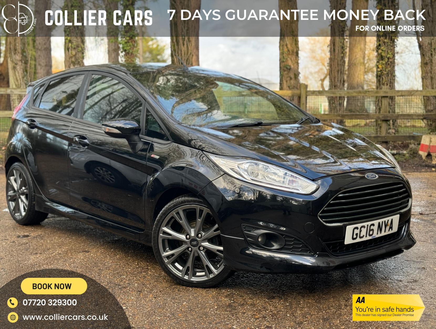 Ford Fiesta 1.0T EcoBoost ST-Line Hatchback 5dr Petrol Manual Euro 6 (s/s) (125 ps)