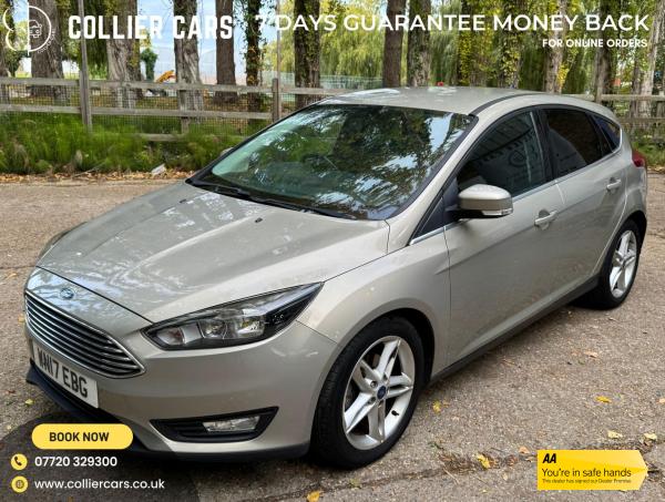 Ford Focus 1.0T EcoBoost Zetec Edition Hatchback 5dr Petrol Manual Euro 6 (s/s) (125 ps)