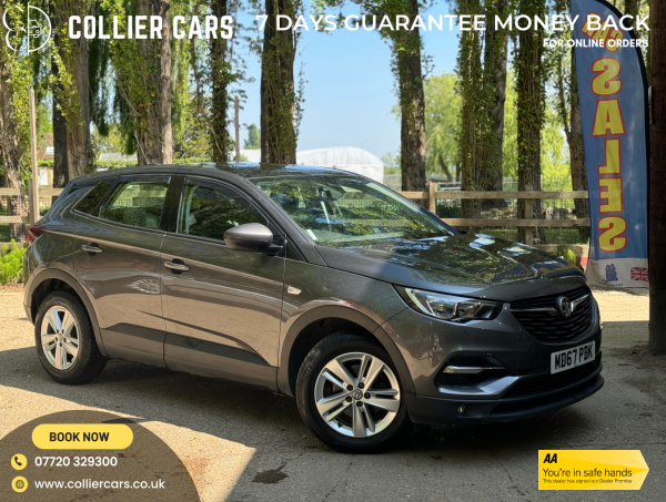 Vauxhall Grandland X 1.2 Turbo SE SUV 5dr Petrol Manual Euro 6 (s/s) (130 ps)