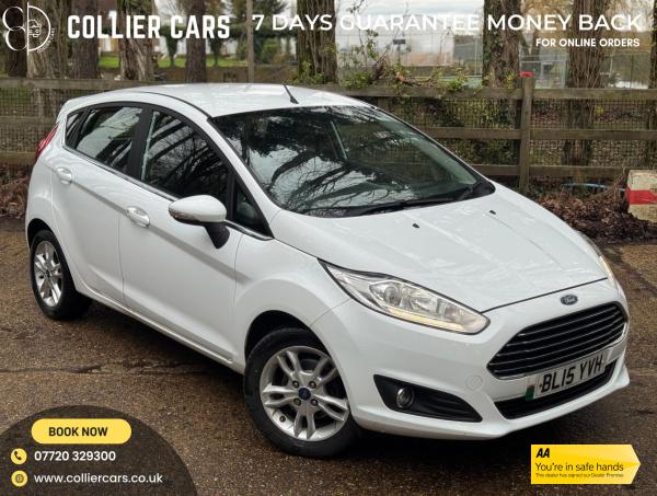 Ford Fiesta 1.0T EcoBoost Zetec Hatchback 5dr Petrol Manual Euro 6 (s/s) (100 ps)