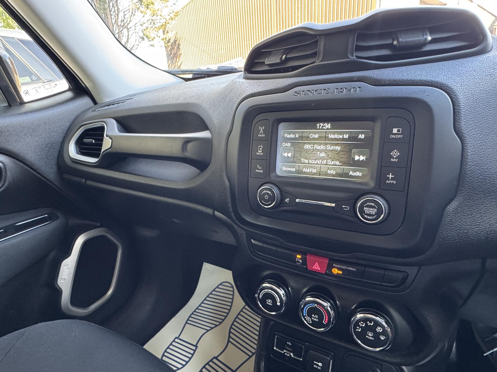 Jeep Renegade 1.6 MultiJetII Longitude SUV 5dr Diesel Manual Euro 6 (s/s) (120 ps)