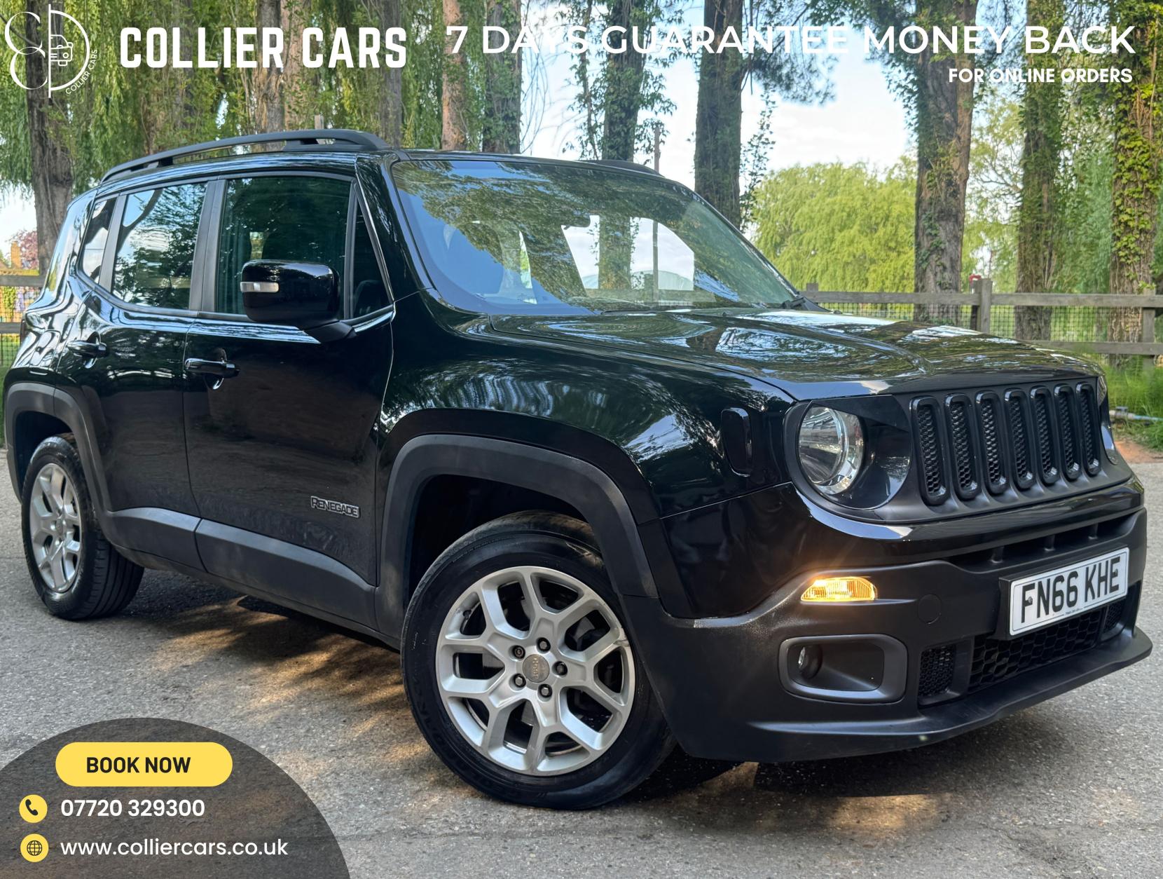 Jeep Renegade 1.6 MultiJetII Longitude SUV 5dr Diesel Manual Euro 6 (s/s) (120 ps)