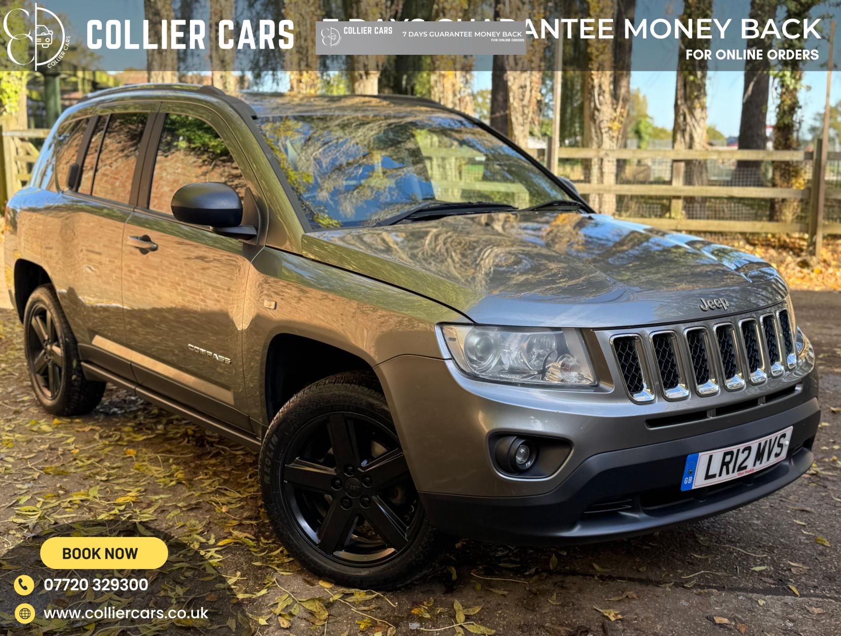 Jeep Compass 2.4 Limited SUV 5dr Petrol CVT 4WD Euro 5 (168 bhp)