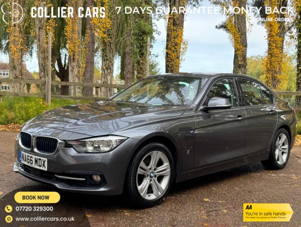 BMW 3 Series 2.0 330e 7.6kWh Sport Saloon 4dr Petrol Plug-in Hybrid Auto Euro 6 (s/s) (252 ps)