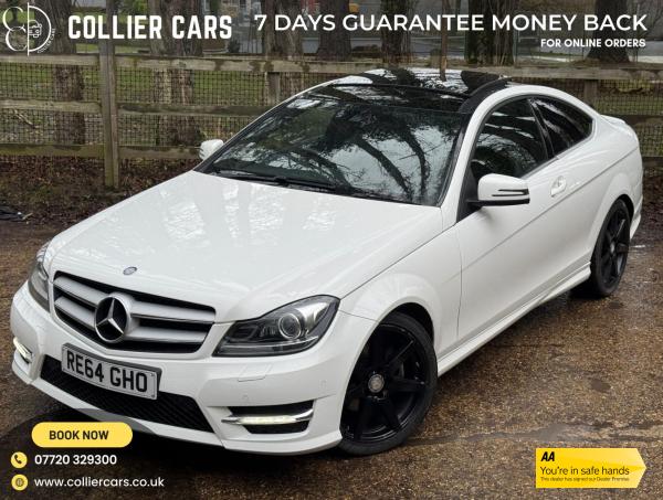 Mercedes-Benz C Class 2.1 C220 CDI AMG Sport Edition Coupe 2dr Diesel G-Tronic+ Euro 5 (s/s) (170 ps)