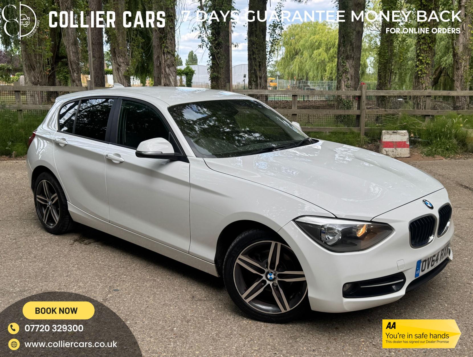 BMW 1 Series 1.6 116i Sport Hatchback 5dr Petrol Manual Euro 6 (s/s) (136 ps)
