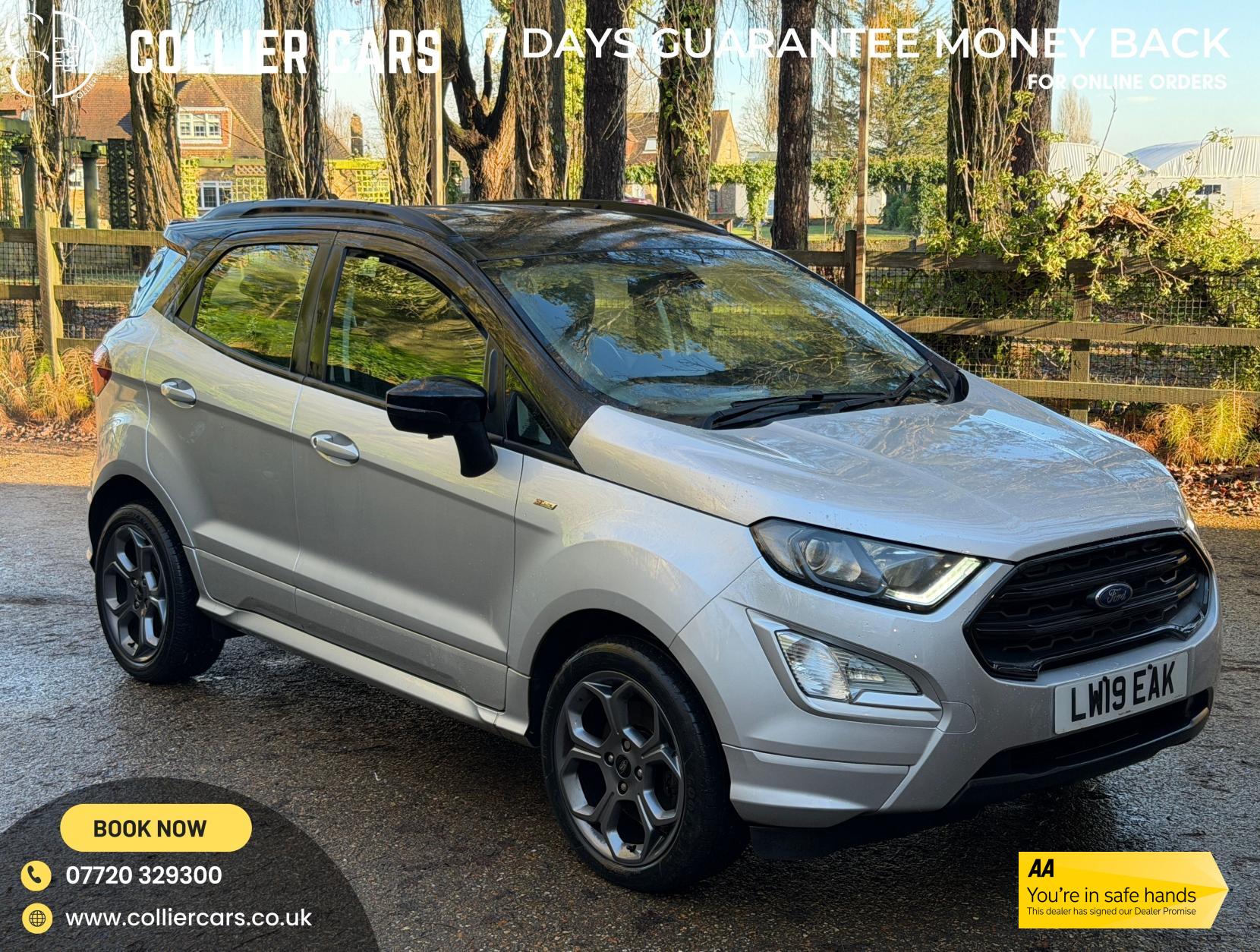 Ford EcoSport 1.0T EcoBoost GPF ST-Line SUV 5dr Petrol Manual Euro 6 (s/s) (100 ps)
