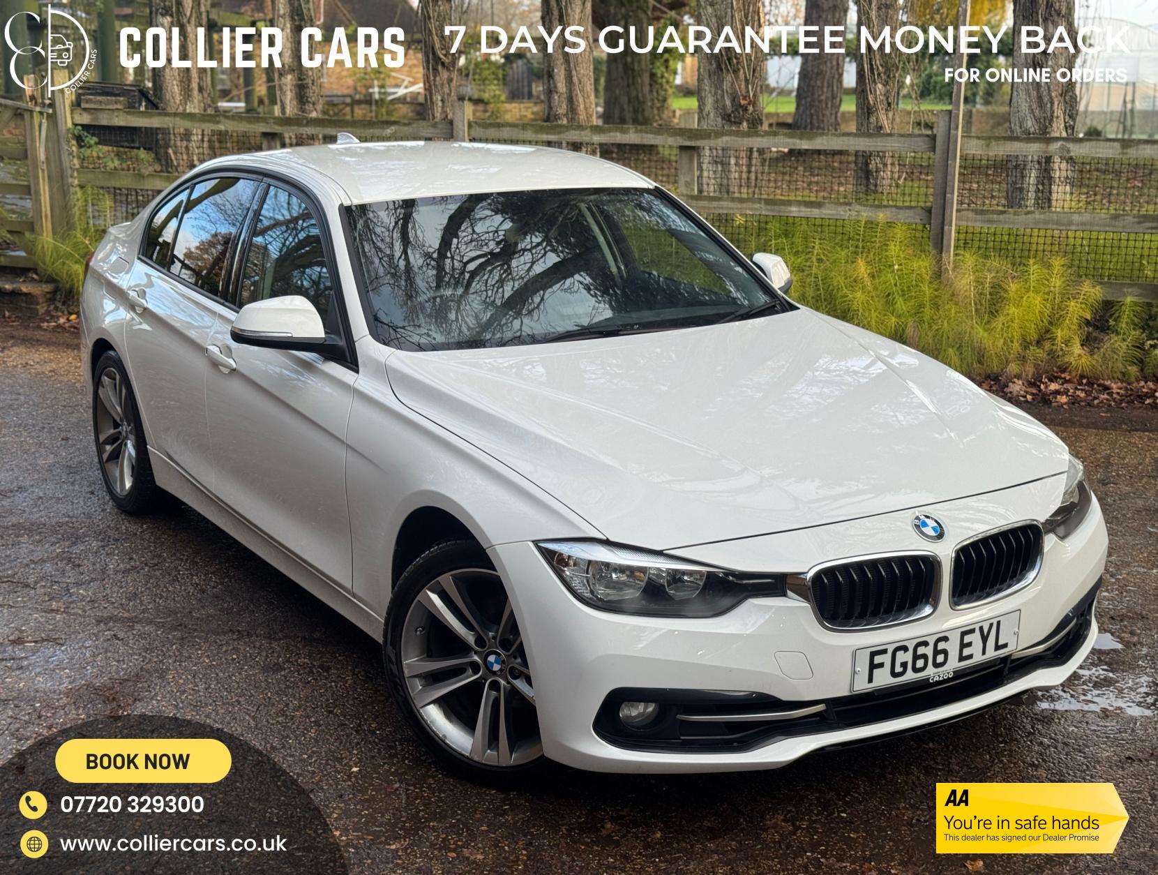 BMW 3 Series 2.0 320i Sport Saloon 4dr Petrol Manual Euro 6 (s/s) (184 ps)