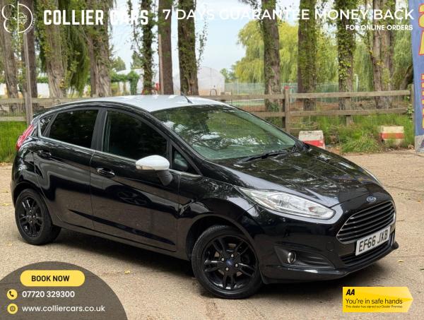 Ford Fiesta 1.0T EcoBoost Zetec Black Edition Hatchback 5dr Petrol Manual Euro 6 (s/s) (100 ps)