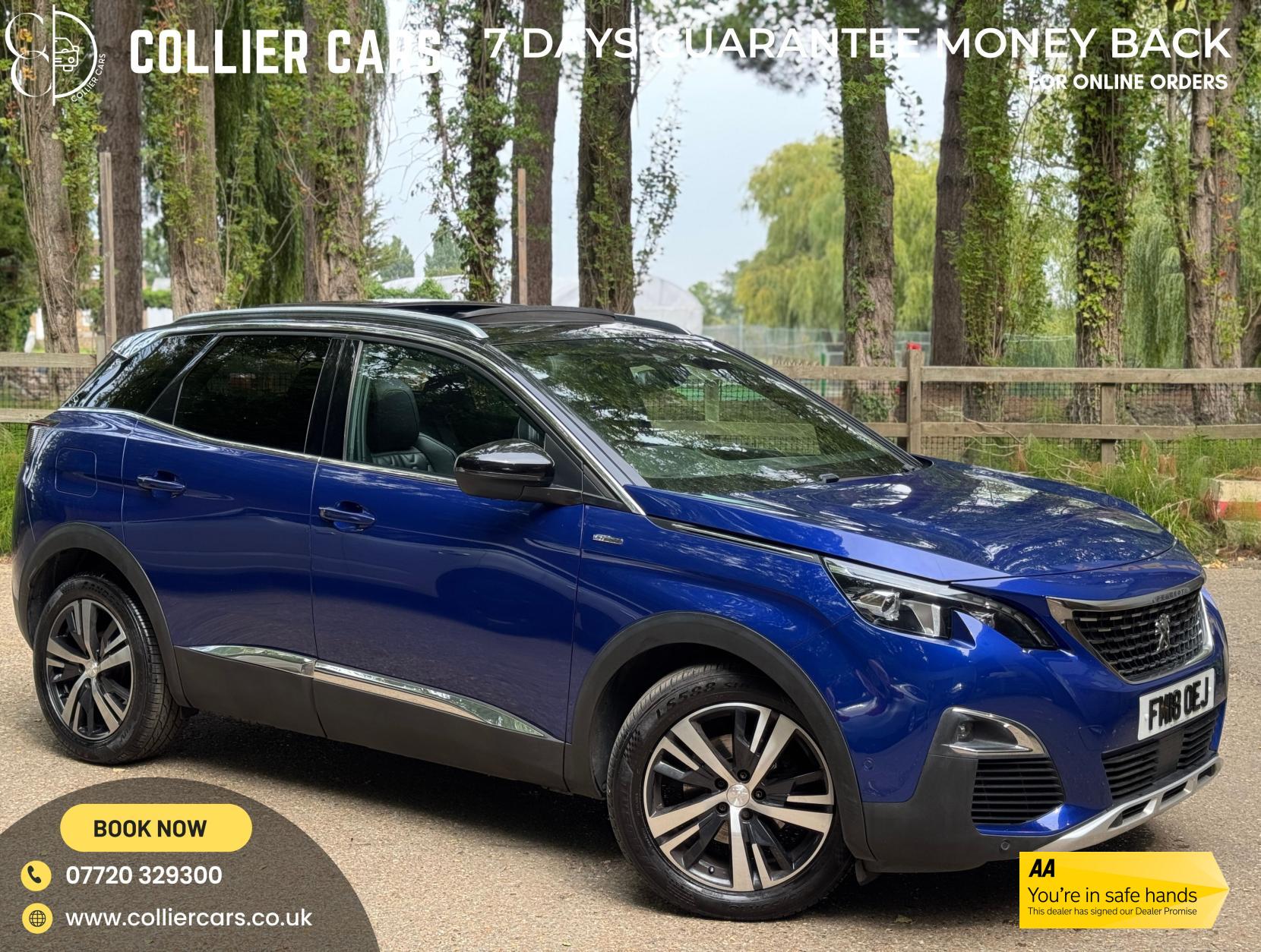 Peugeot 3008 1.2 PureTech GT Line SUV 5dr Petrol Manual Euro 6 (s/s) (130 ps)