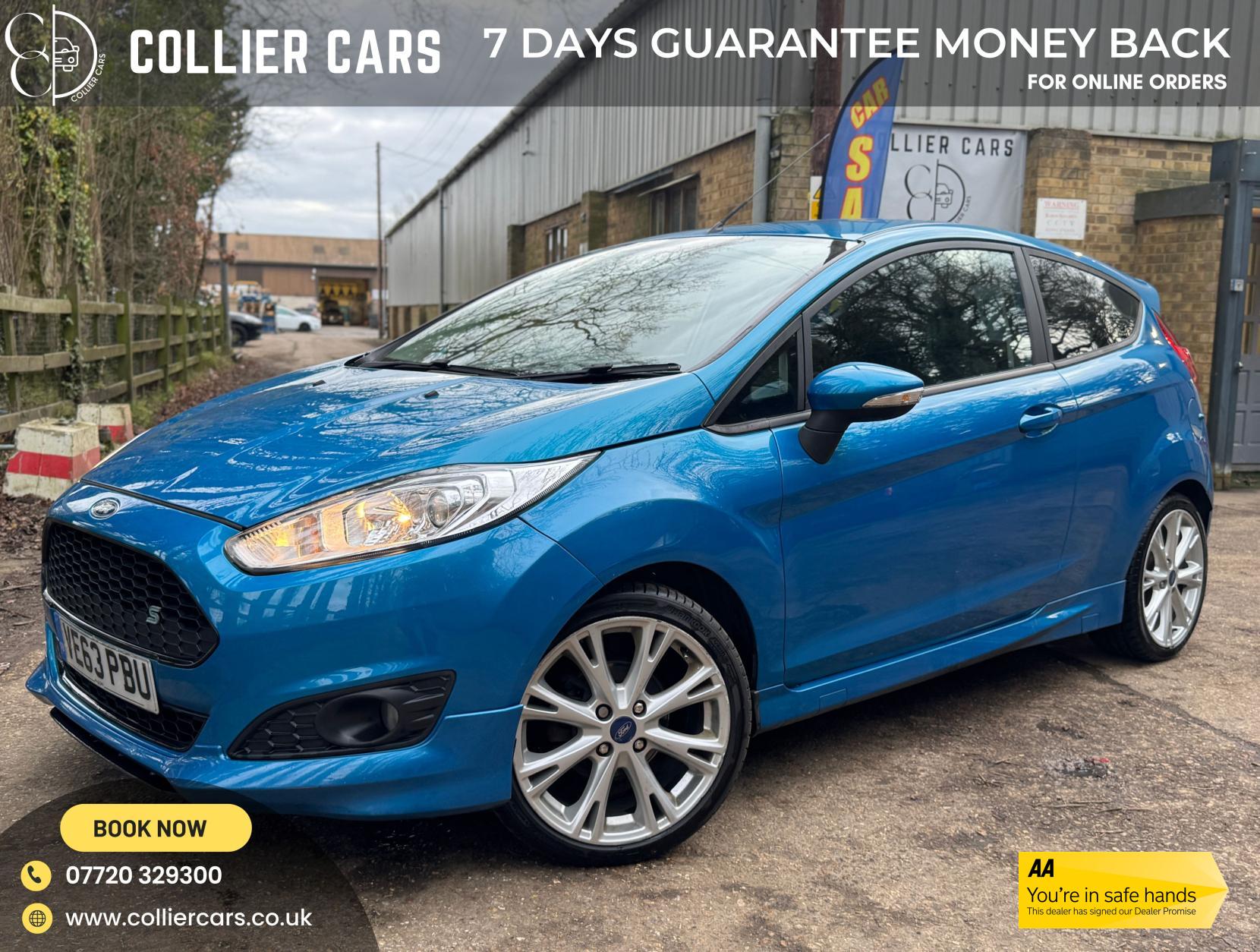 Ford Fiesta 1.0T EcoBoost Zetec S Hatchback 3dr Petrol Manual Euro 5 (s/s) (125 ps)