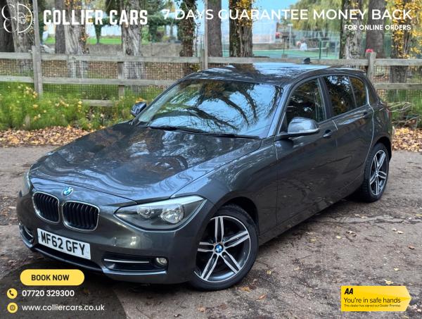 BMW 1 Series 1.6 114i Sport Hatchback 5dr Petrol Manual Euro 5 (s/s) (102 ps)