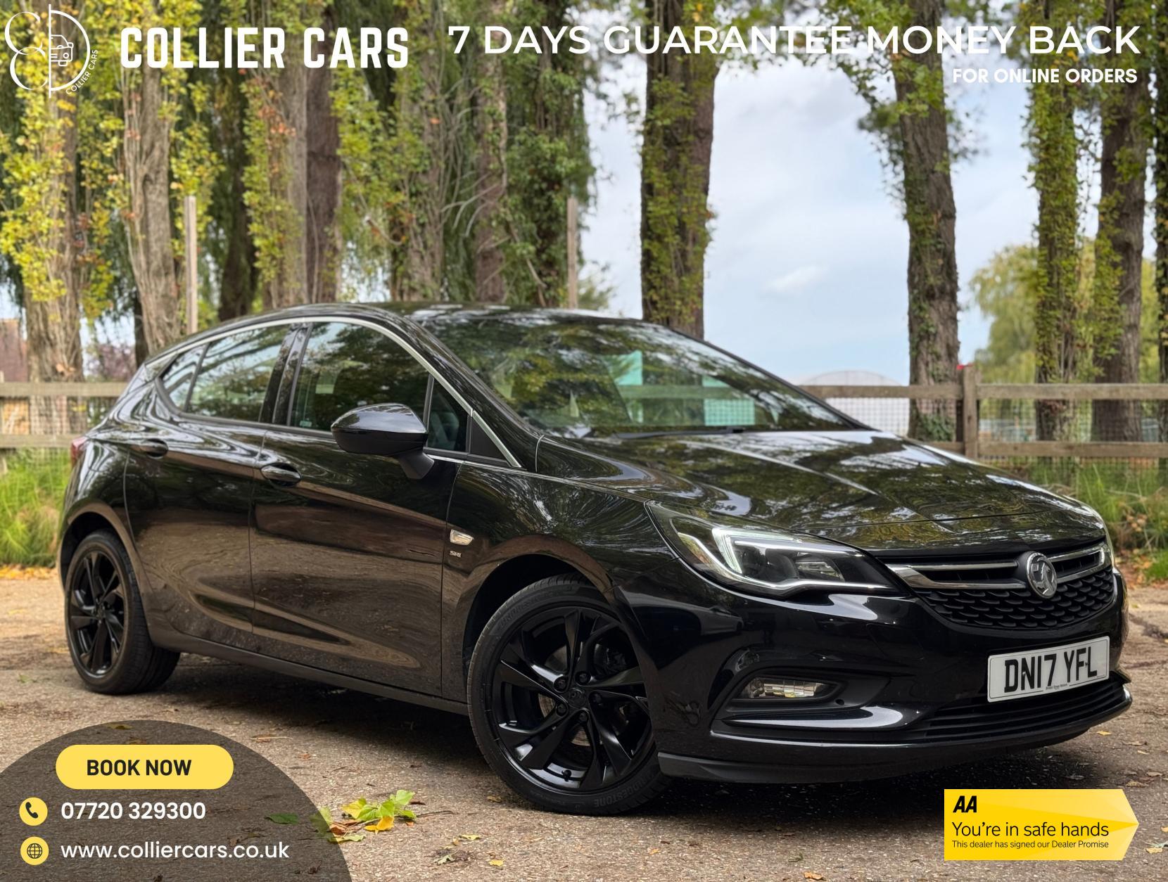 Vauxhall Astra 1.4i Turbo SRi Hatchback 5dr Petrol Manual Euro 6 (150 ps)