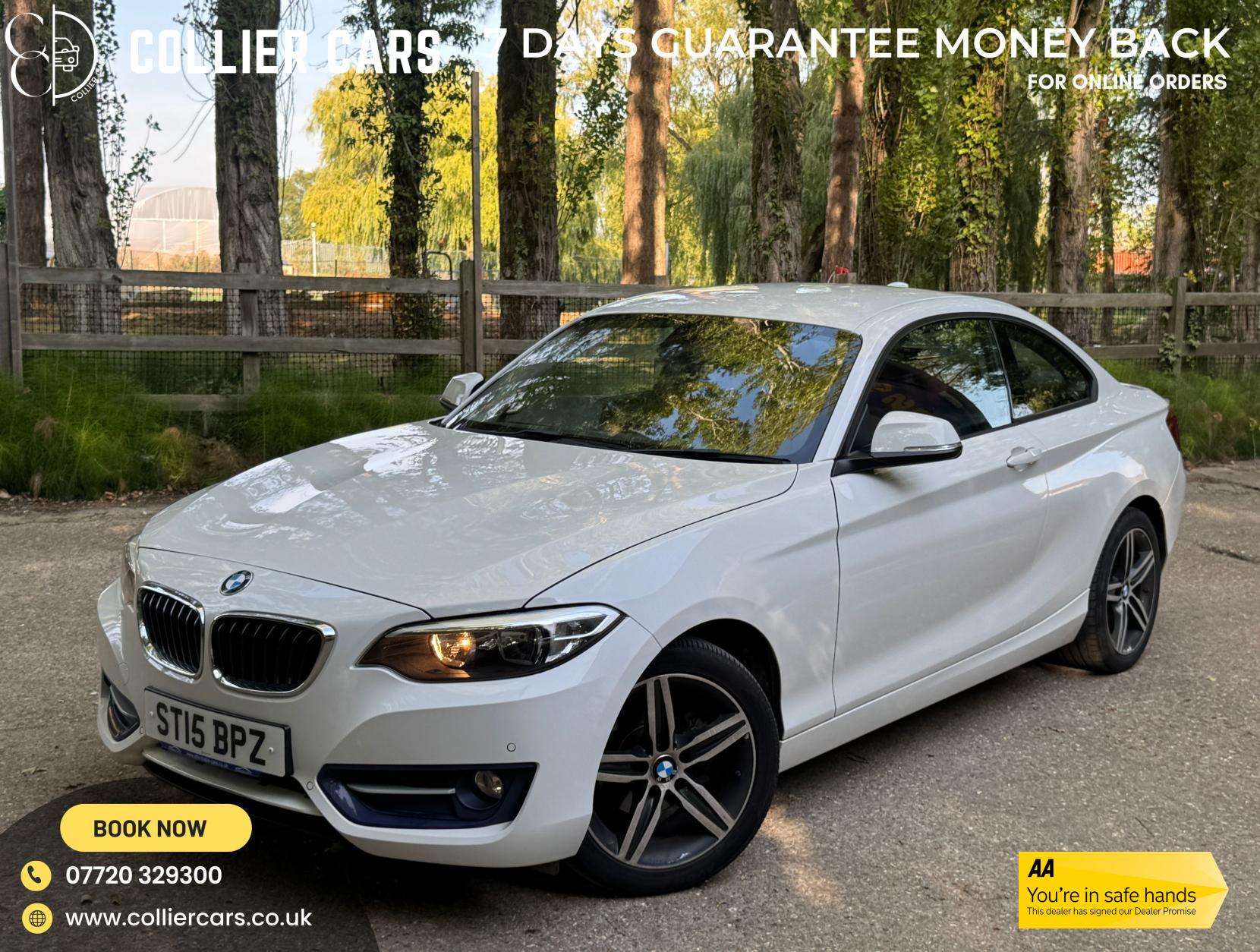 BMW 2 Series 1.5 218i Sport Coupe 2dr Petrol Manual Euro 6 (s/s) (136 ps)