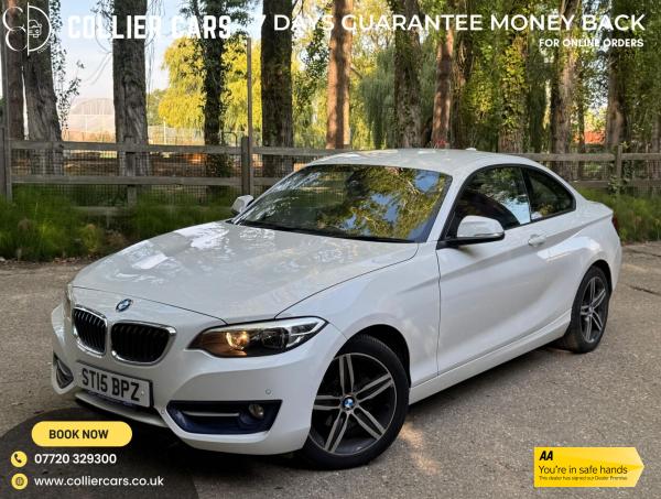 BMW 2 Series 1.5 218i Sport Coupe 2dr Petrol Manual Euro 6 (s/s) (136 ps)