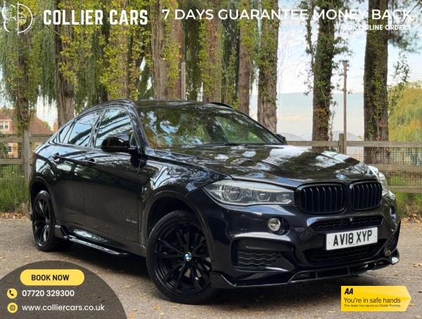 BMW X6 3.0 40d M Sport SUV 5dr Diesel Auto xDrive Euro 6 (s/s) (313 ps)
