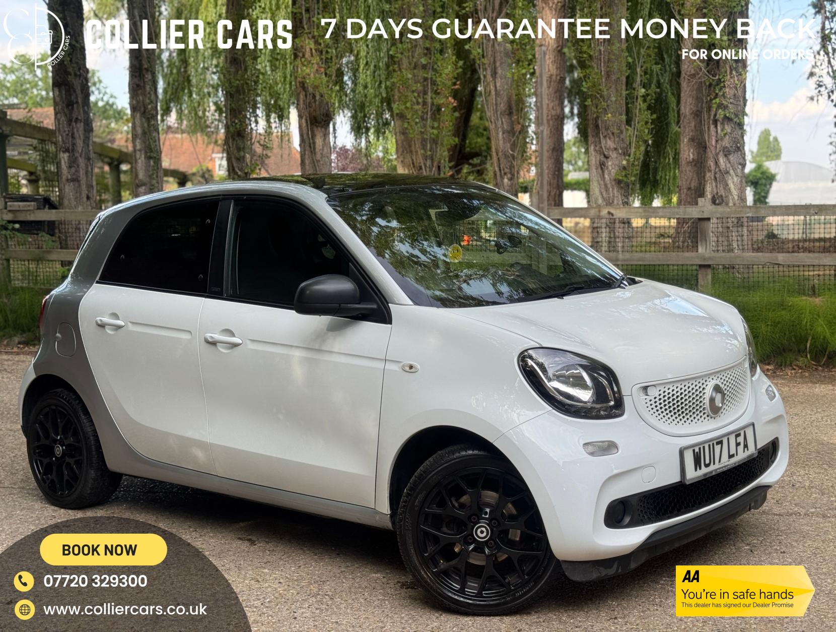 Smart forfour 0.9T Prime (Premium) Hatchback 5dr Petrol Twinamic Euro 6 (s/s) (90 ps)