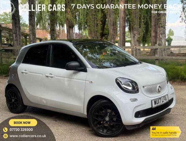 Smart forfour 0.9T Prime (Premium) Hatchback 5dr Petrol Twinamic Euro 6 (s/s) (90 ps)