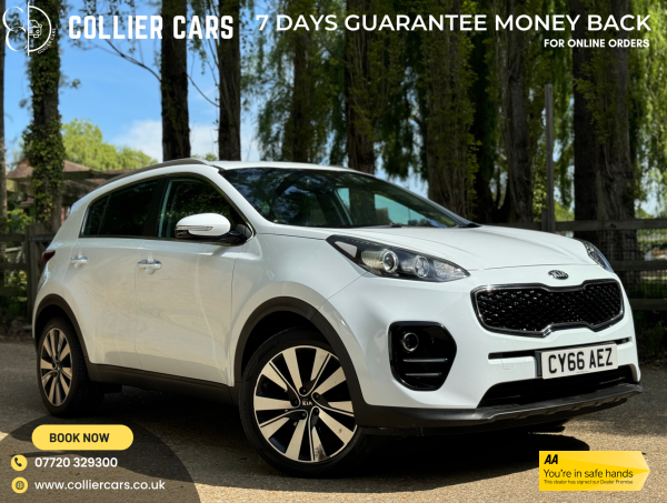 Kia Sportage 1.7 CRDi 3 SUV 5dr Diesel Manual Euro 6 (s/s) (114 bhp)
