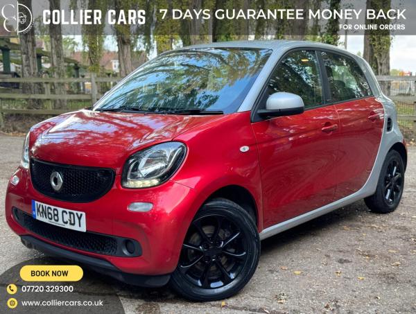 Smart Forfour 1.0 Passion Euro 6 (s/s) 5dr