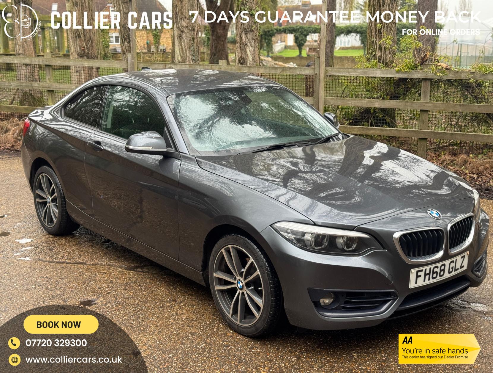 BMW 2 Series 1.5 218i GPF Sport Coupe 2dr Petrol Manual Euro 6 (s/s) (136 ps)